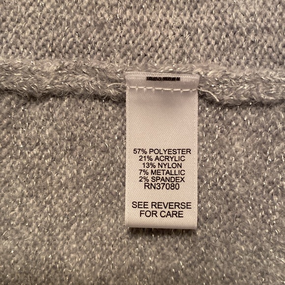 Brand New Cato Silver/Black Sweater…size 26/28W - Picture 4 of 4
